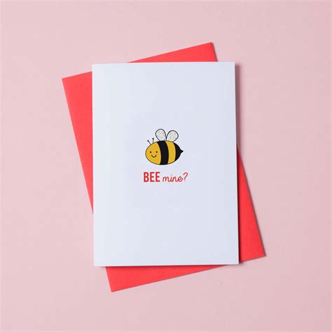 Bee Mine Valentines Day Card By Miss Shelly Designs