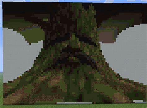 The Great Deku Tree Minecraft Pixel Art By Boltyhead On Deviantart