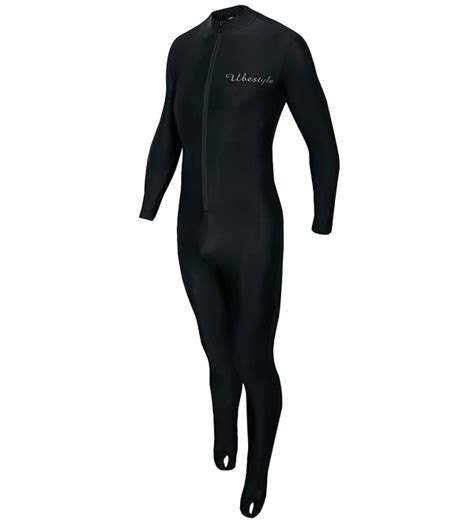 Lycra Full Body Sports Skins Rash Guard Swimsuit Diving Snorkeling Swimming Black C81884klnd7