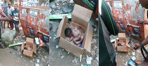 New Born Baby Found Dead After Being Dumped In A Carton In Anambra