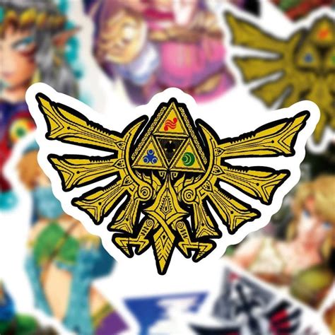 The Legend Of Zelda 50pcs Stickers Pack Laptop Decal Etsy