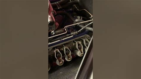 Ford 302 Roller Engine Chirping Noise When Hot Open Valve Cover