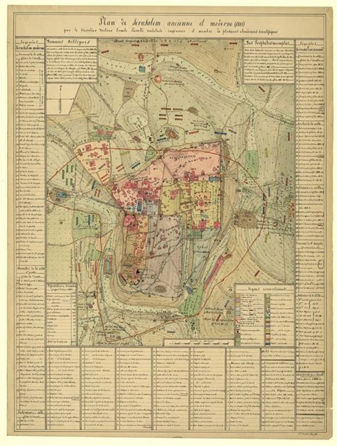10 Gorgeous Old Maps Of Jerusalem Jennifer Chronicles Map Old Maps