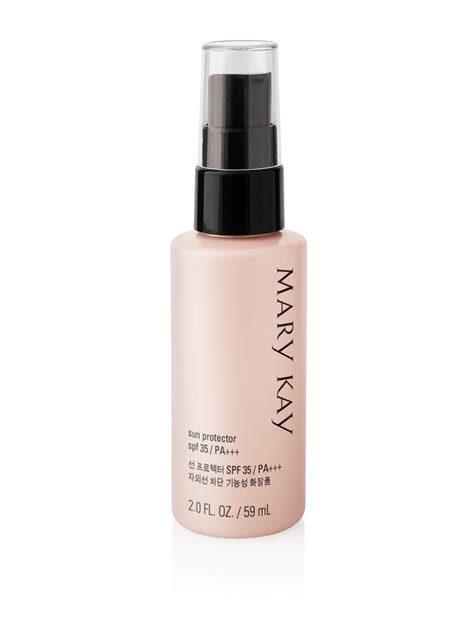 This broad spectrum protection guards not only against uvb rays, which cause skin to burn, but even more importantly it protects skin from uva rays. Mary Kay® Sun Protector SPF 35/PA+++