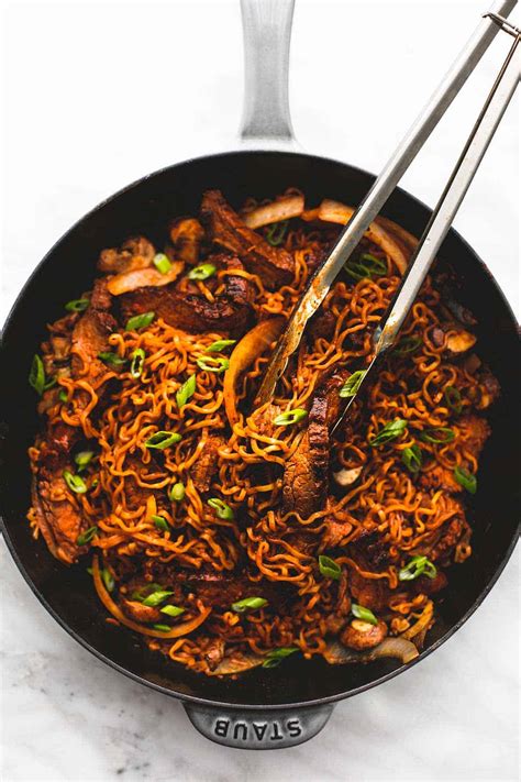 Spicy Korean Beef Noodles Creme De La Crumb