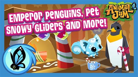 Emperor Penguins Pet Snowy Gliders And More Animal Jam Youtube