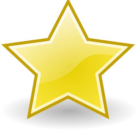 Estrella Amarillo Dorado Gráficos Vectoriales Gratis En Pixabay