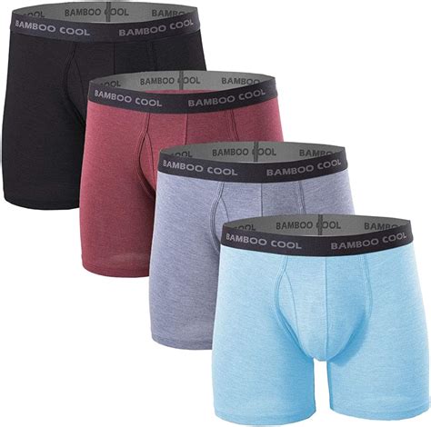 Buy Bamboo Cool Mens Underwear Boxer Briefs Soft Comfortable Bamboo