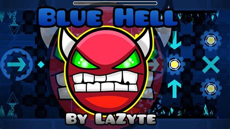 Geometry Dash 20 Easy Demon Blue Hell Youtube