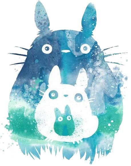 Download Miyazaki Drawing Watercolor My Neighbor Totoro Art Hd