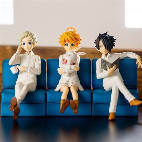 16cm Anime Figure The Promised Neverland Emma Norman Ray Sofa Ver Pm