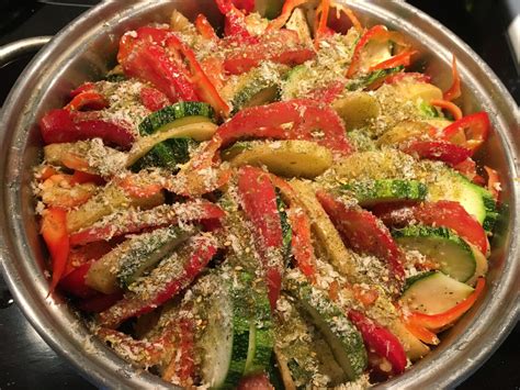 Summer Vegetable Tian - Simply Natural Gourmet Cookbook