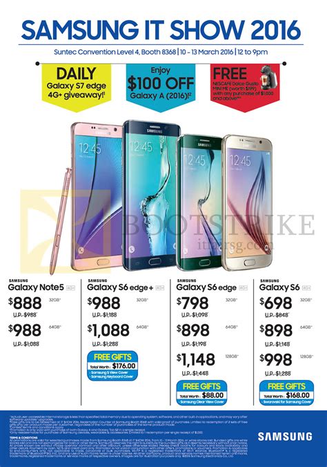 Samsung Smartphones Galaxy Note 4 4g Edge Plus S6 Edge S6 It Show