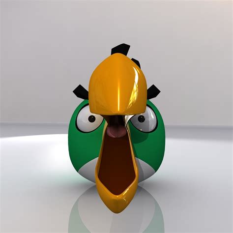 Angry Bird 3d Model