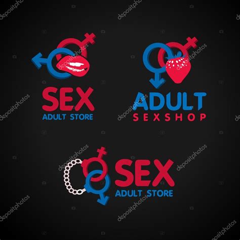 Logotipo Sex Shop — Vetor De Stock © Twindesigner 105641680
