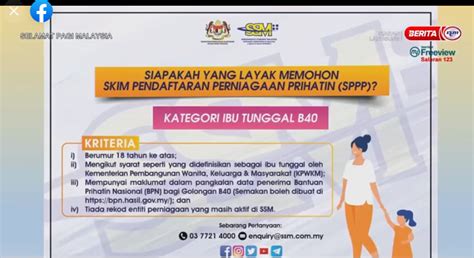 Skim peduli kesihatan b40 (peka b40) merupakan sebuah skim bantuan kesihatan yang diperkenalkan oleh kementerian kesihatan malaysia (kkm) dengan mensasarkan golongan b40. SPPP: Cara Daftar SSM Percuma Untuk Ibu Tunggal, Belia B40 ...