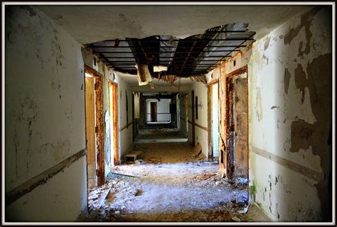 Photographs of abandoned buildings, hospitals, asylums, industry, amusement parks, theaters and other urban ruins, accompanied with accounts of urban exploration by tom kirsch A Look Inside The Haunted, Abandoned Old Davis Hospital