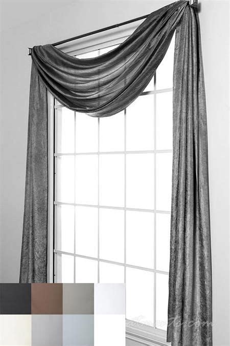 Medici Voile Scarf Swag Window Topper