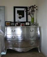 Pictures of Silver Painted Wood Furniture