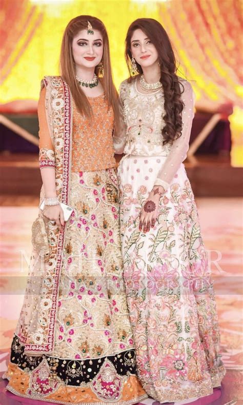 brides sisters cousins mehndi dresses pakistani wedding dresses pakistani formal dresses