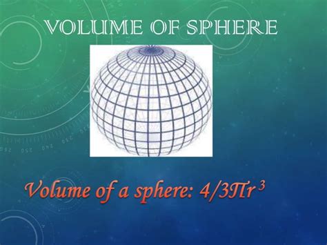 Surface Area And Volume Ppt For Class 10 Ppt
