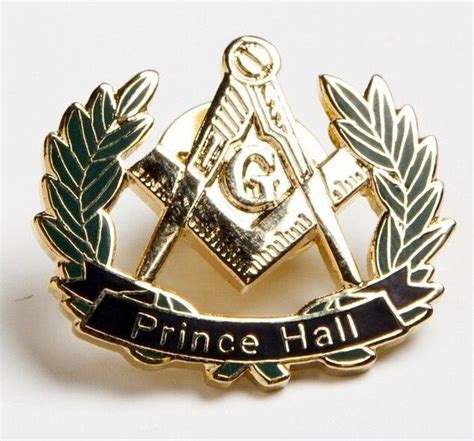 Masonic Prince Hall Peace Wreath Lapel Pin Golden Finish Pha Masonry Ebay