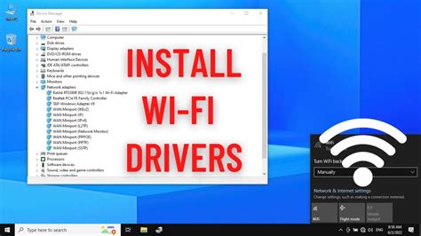 How To Install Any Wifi Driver On Windows 1087 Youtube