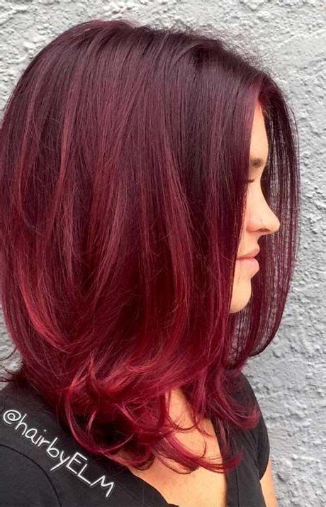 Red Hairstyles And Haircuts Ideas Cherry Red Hair Dark Red Hair
