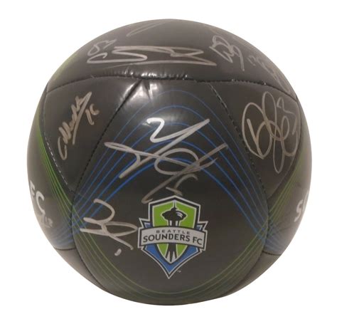 SEATTLE SOUNDERS FC Team Signed AUTOGRAPHED Logo Adidas SOCCER Ball Proof Balls