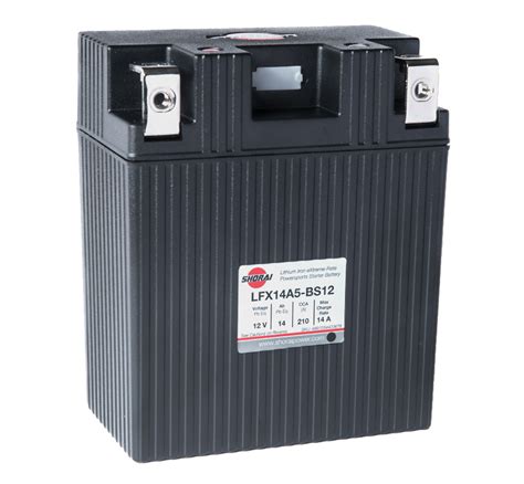 After reading info from every manufacturer i had picked up an alliant ylp10 due to it being a lithium motorcycle battery with a built in bms (battery management system). Shorai LFX14A5-BS12 12V Lithium Motorcycle Battery Inc ...