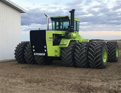 Watch World S Largest Farm Tractor Get First Set Of New Tires In 43