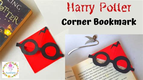 Harry Potter Corner Bookmark Corner Bookmarks Back To School Crafts