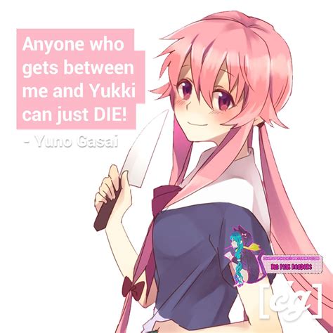 Crazy Yandere Mirai Nikki Future Diary Mirai Nikki Yuno Gasai