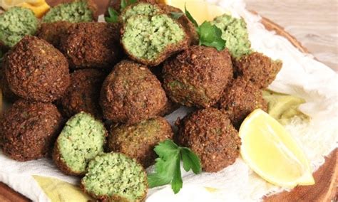 It's packed with herbaceous flavor, just as crispy and crunchy on the outside, but slightly. Falafel Recipe | Laura in the Kitchen - Internet Cooking Show