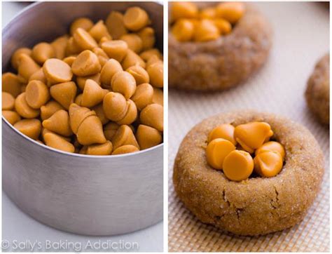 The sprinkling of chopped pecans is nice too. Soft Gingersnaps with Butterscotch Chips - Sallys Baking ...