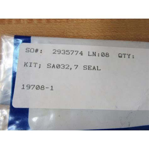Phd 19708 1 Seal Kit 197081 Pack Of 3 Mara Industrial