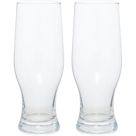 Linea European Beer Glasses Set Of 2 Beer And Cocktail Glasses