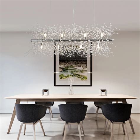Modern Kitchen Island Pendant Light Inspiring Dandelion Dining Table
