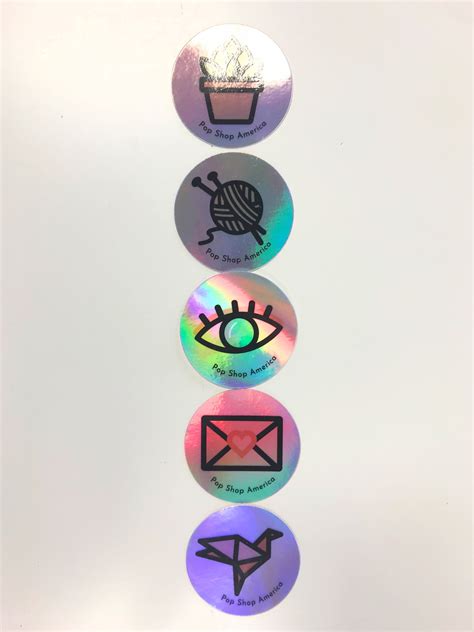 Marketing Must Haves: Holographic Stickers from Sticker Mule