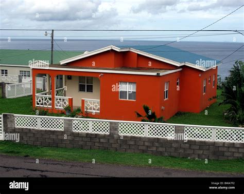 St Kitts Caribbean Stock Photo Alamy