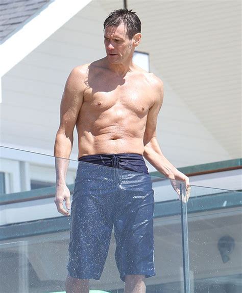 Shirtless Male Celebs Jim Carrey