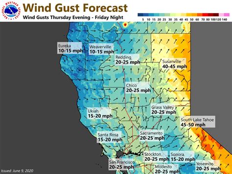 Gusty Southwest Winds Return Thursday And Friday Cawx NWS Sacramento