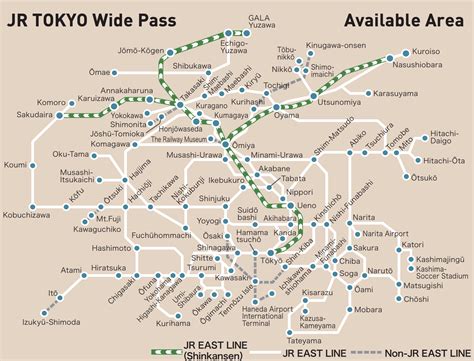 Jr Tokyo Wide Pass