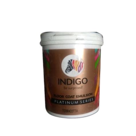 Indigo Platinum Series Floor Coat Emulsion Paint Packaging Size 1