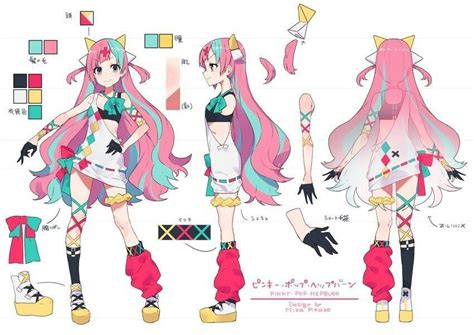 Anime Female Reference Sheet Character Reference Sheet Reference