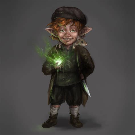 Artstation Gnome Warlock