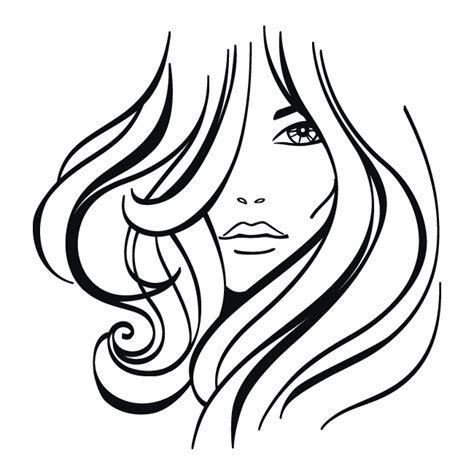 Silueta Rostro Mujer Png Vinilo Cara De Mujer 900×959 Black