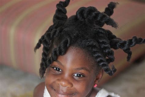 Natural Hair Kids Protective Style