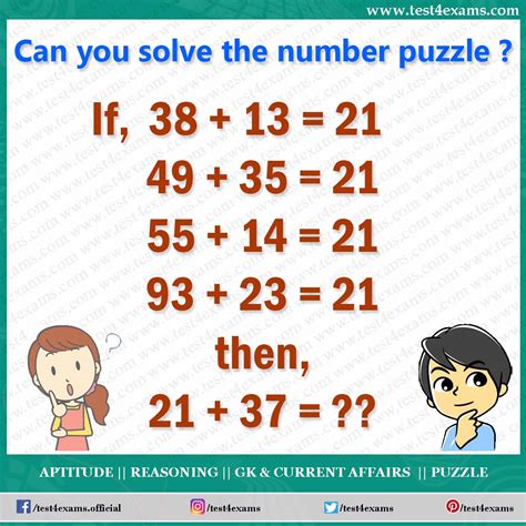By abhilash menon math puzzles. Can you Solve this Math Puzzle ? | Math Puzzle Logic | Test 4 Exams