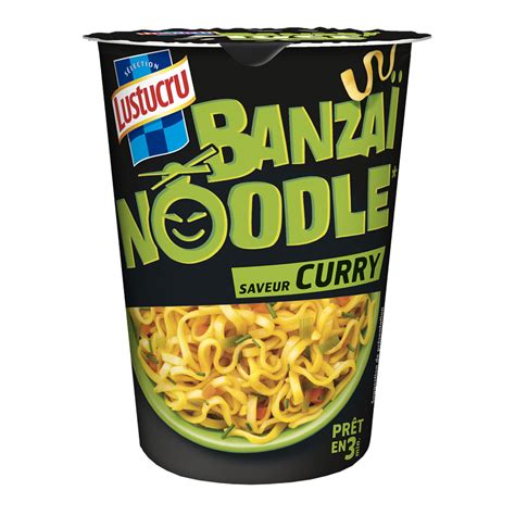 Instant Noodles Banzaï Curry Lustucru | Buy Online | My French Grocery